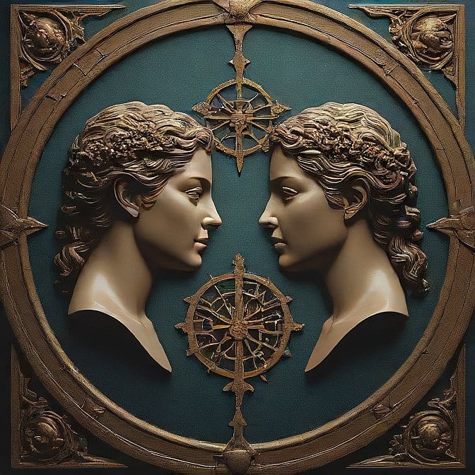Gemini Unveiling Gemini zodiac sign and symbol/ gaursgyan.com 