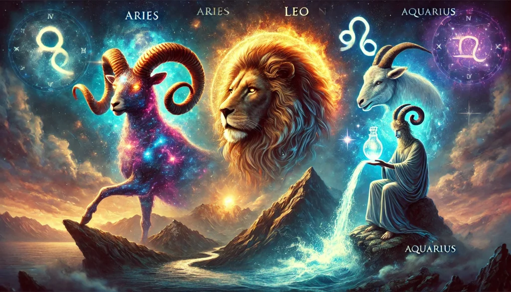 aries ,leo , capricorn , aquarius zodiac sign /featured image /gaursgyan.com